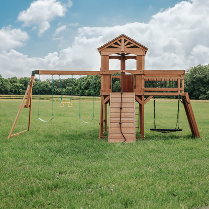 Sterling Point Swing Set and Climbing Frame