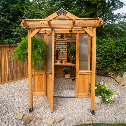 2.9m x 1.8m (9ft x 6ft) Bellerose Greenhouse