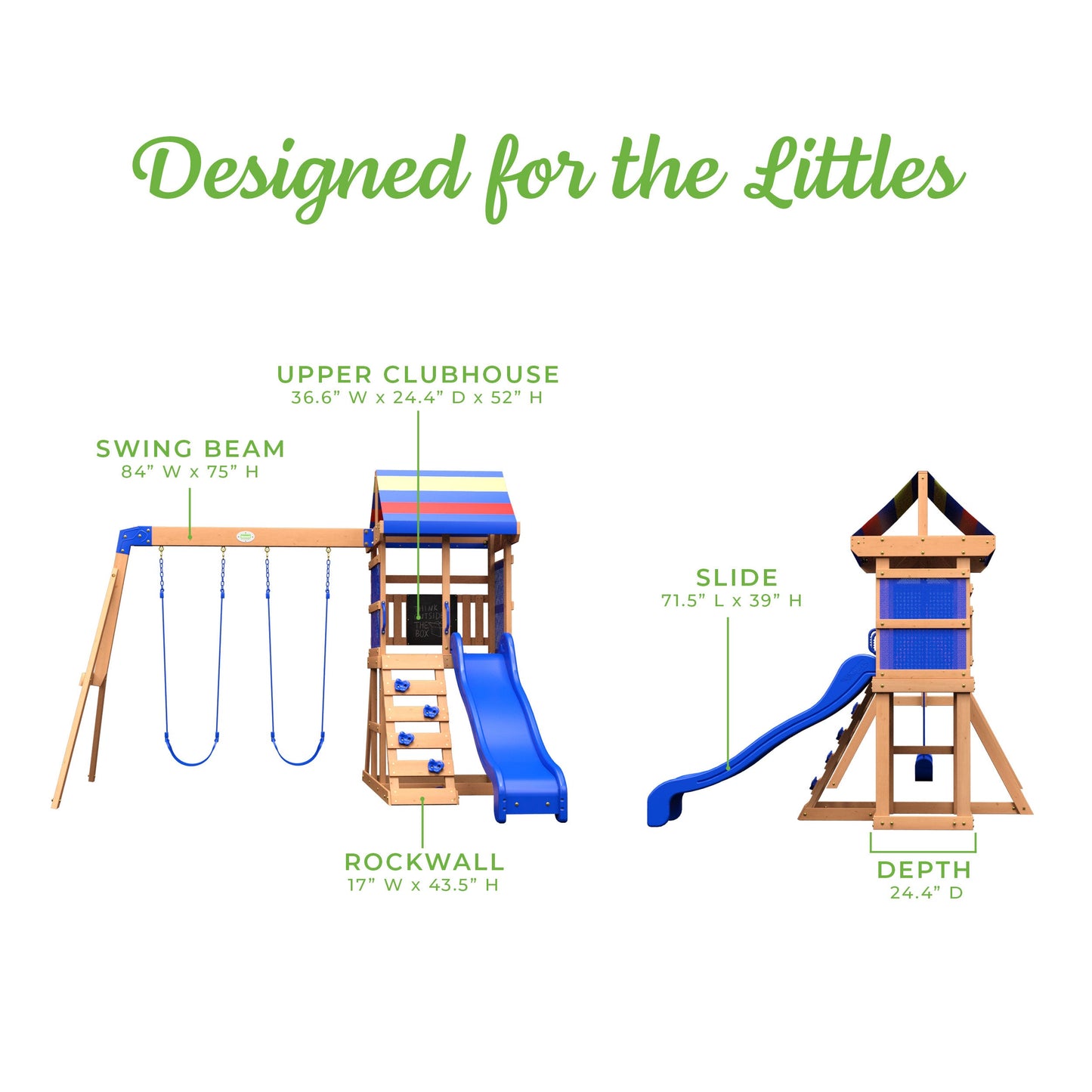 Bay Pointe Swing Set and Climbing Frame