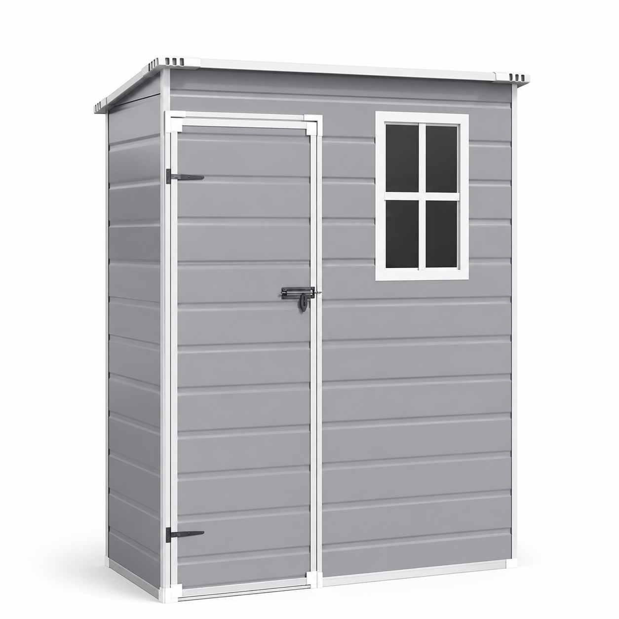 5x3ft Plastic Garden Tool Shed