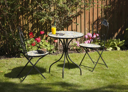 Majorelle Mosaic Bistro Set