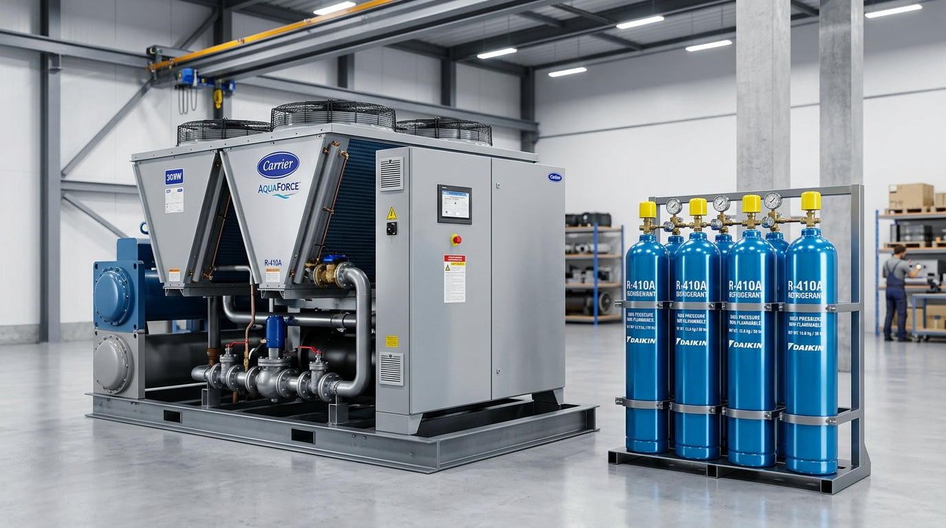 Premium Refrigerants and Tanks Background